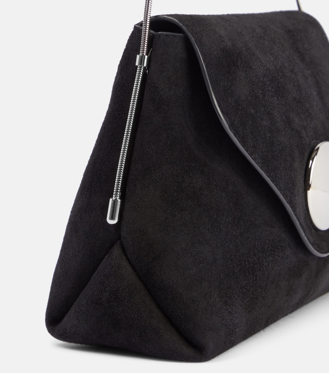 Borsa a spalla Bobbi in suede | Khaite