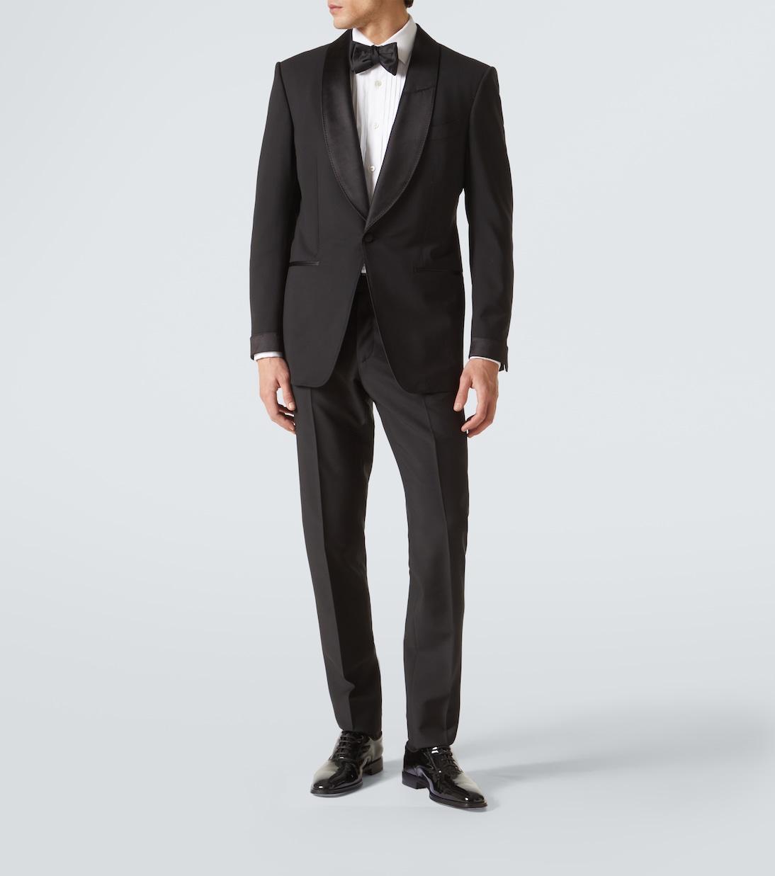 Wool and mohair suit pants | Lardini