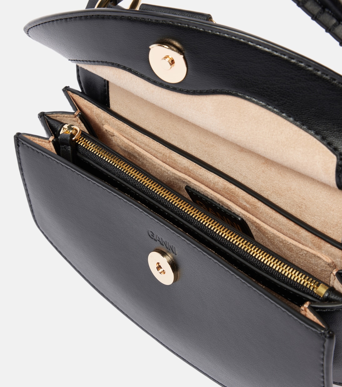 Borsa a tracolla Apo-G Mini in pelle | Ganni
