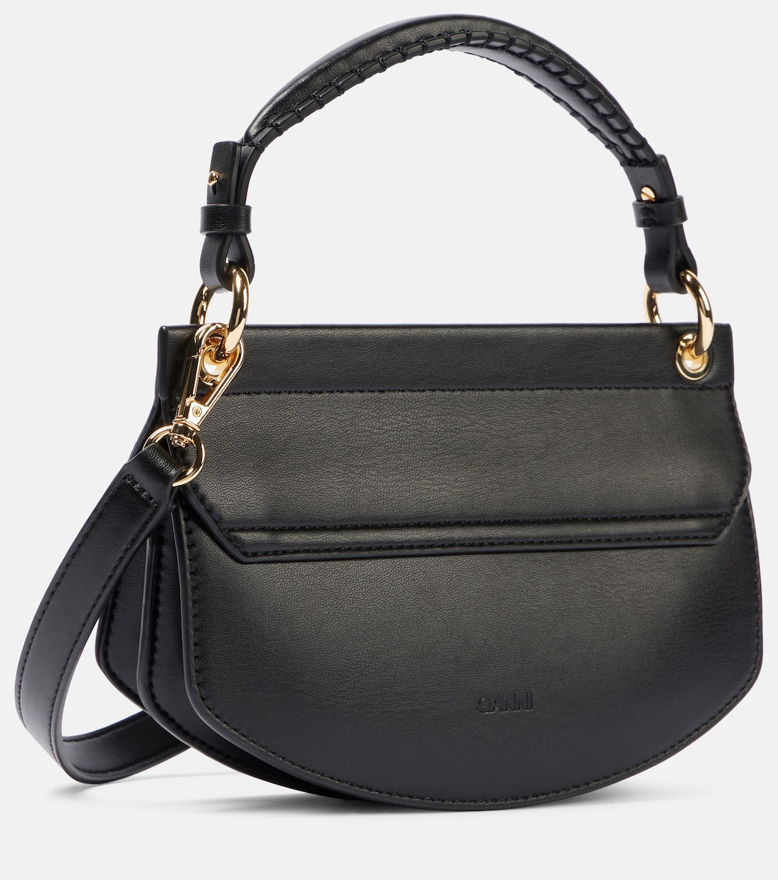 Borsa a tracolla Apo-G Mini in pelle | Ganni