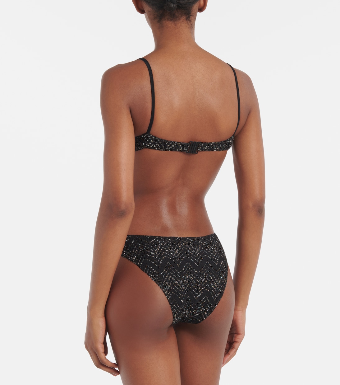 Bikini de lamé en zigzag | Missoni