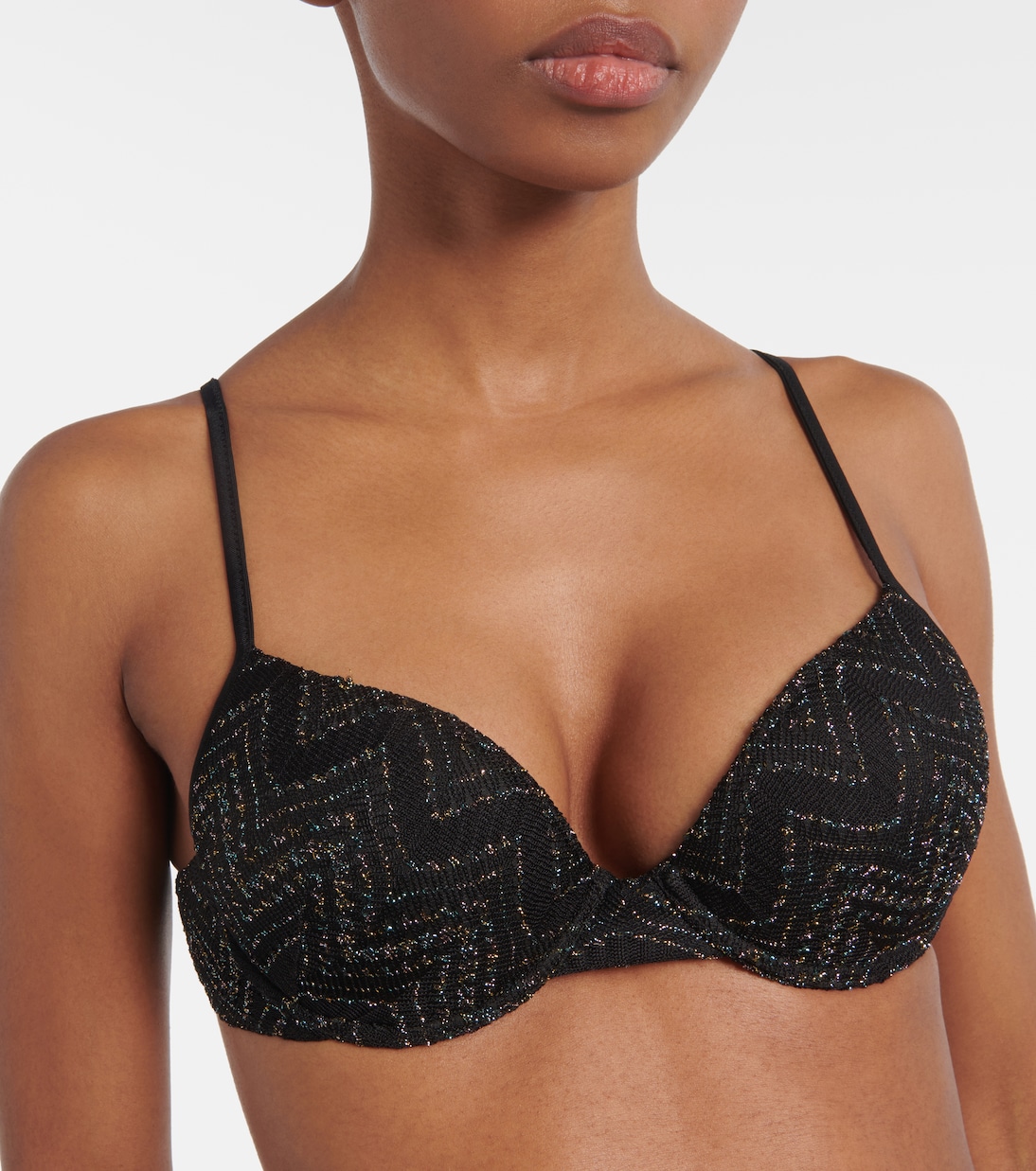 Bikini de lamé en zigzag | Missoni