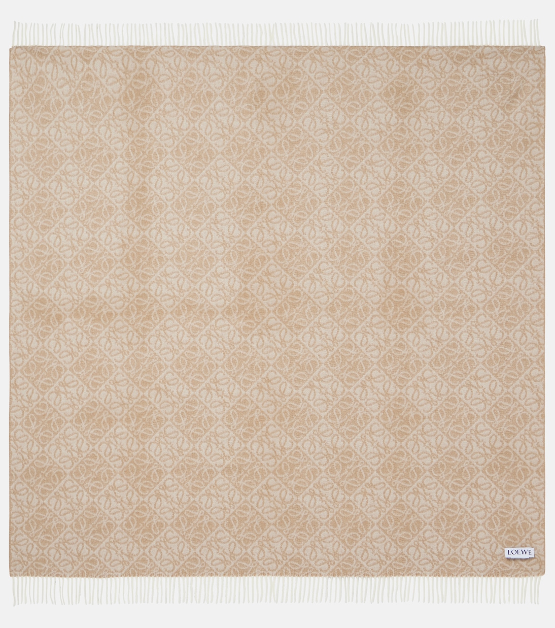 Anagram wool and cashmere blanket | Loewe