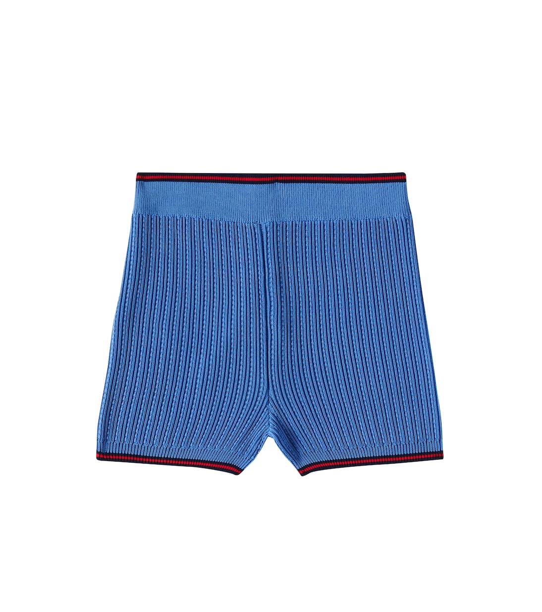 Web Stripe knitted shorts | Gucci Kids