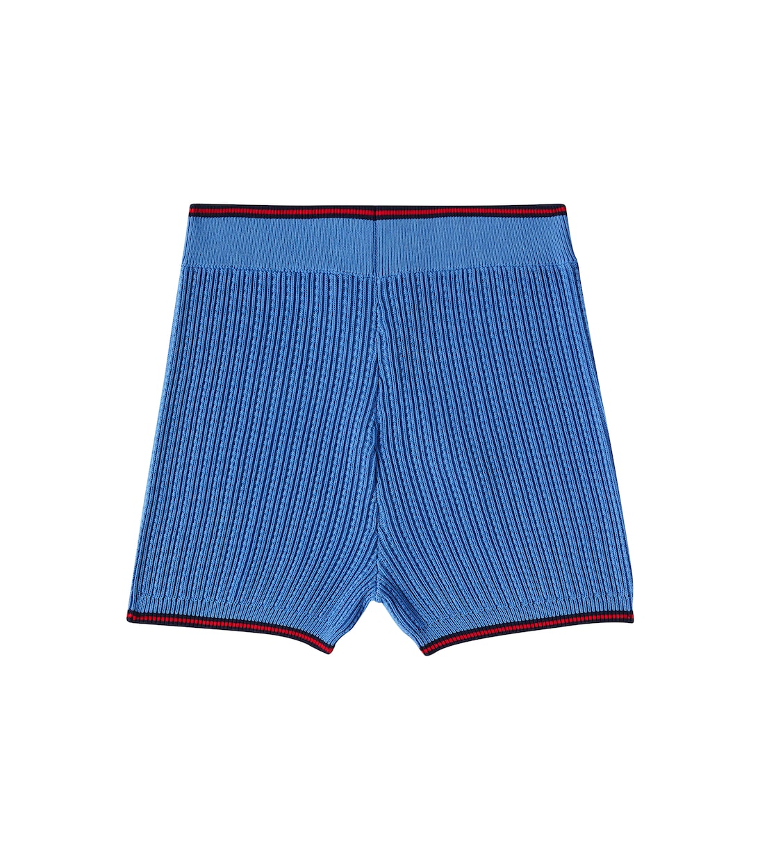 Web Stripe knitted shorts | Gucci Kids
