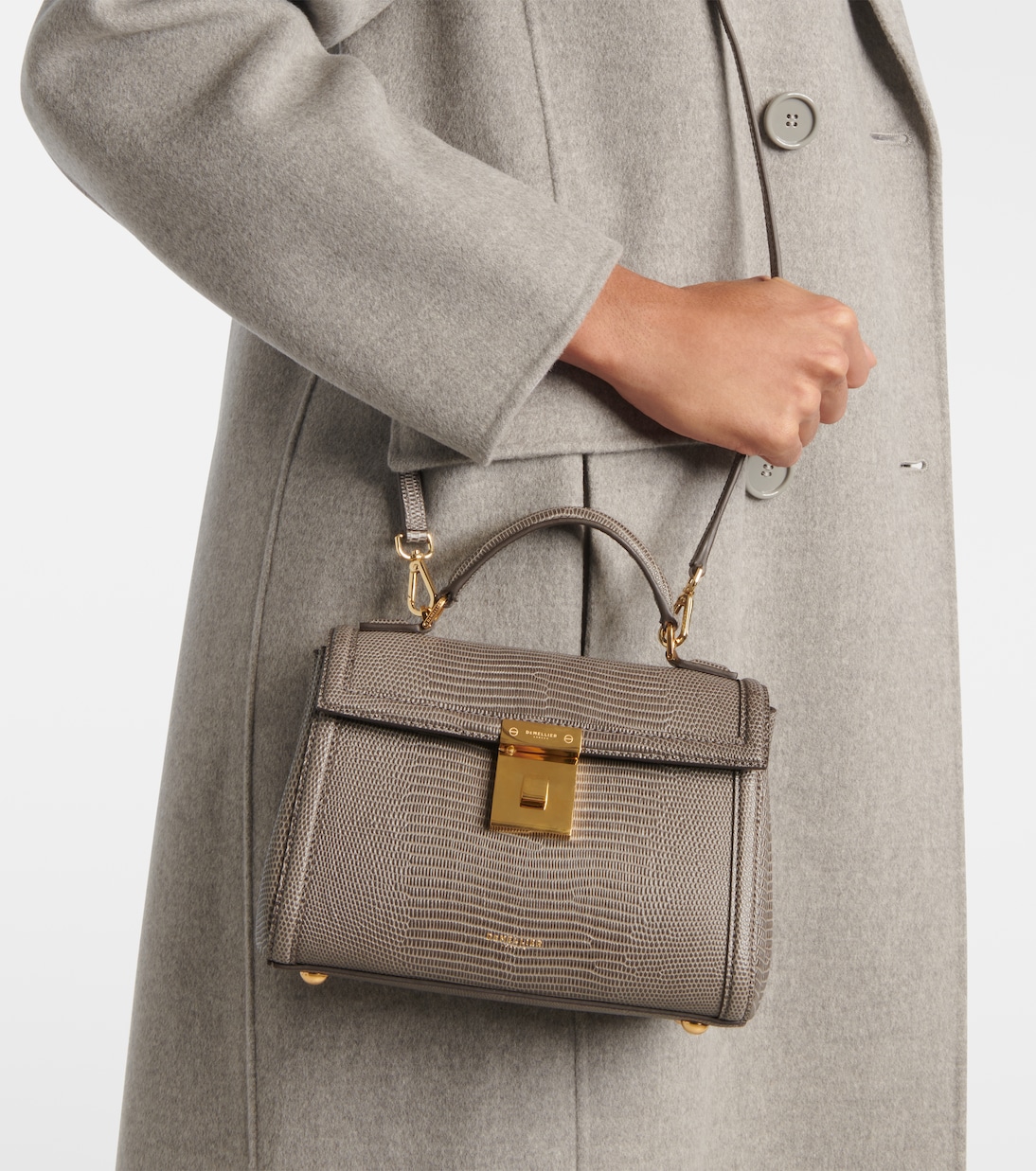 Sac Paris en cuir embossé | DeMellier