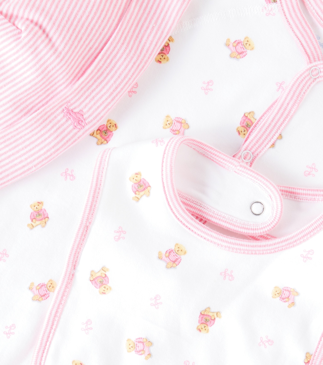 Baby - Body, bavaglino e berretto in cotone | Polo Ralph Lauren Kids