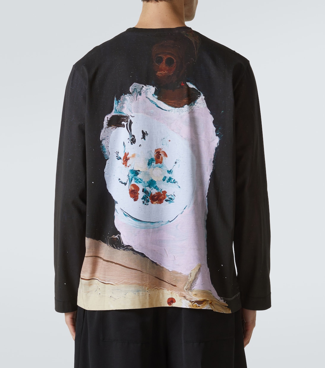 Top Olympia in cotone con stampa | Simone Rocha