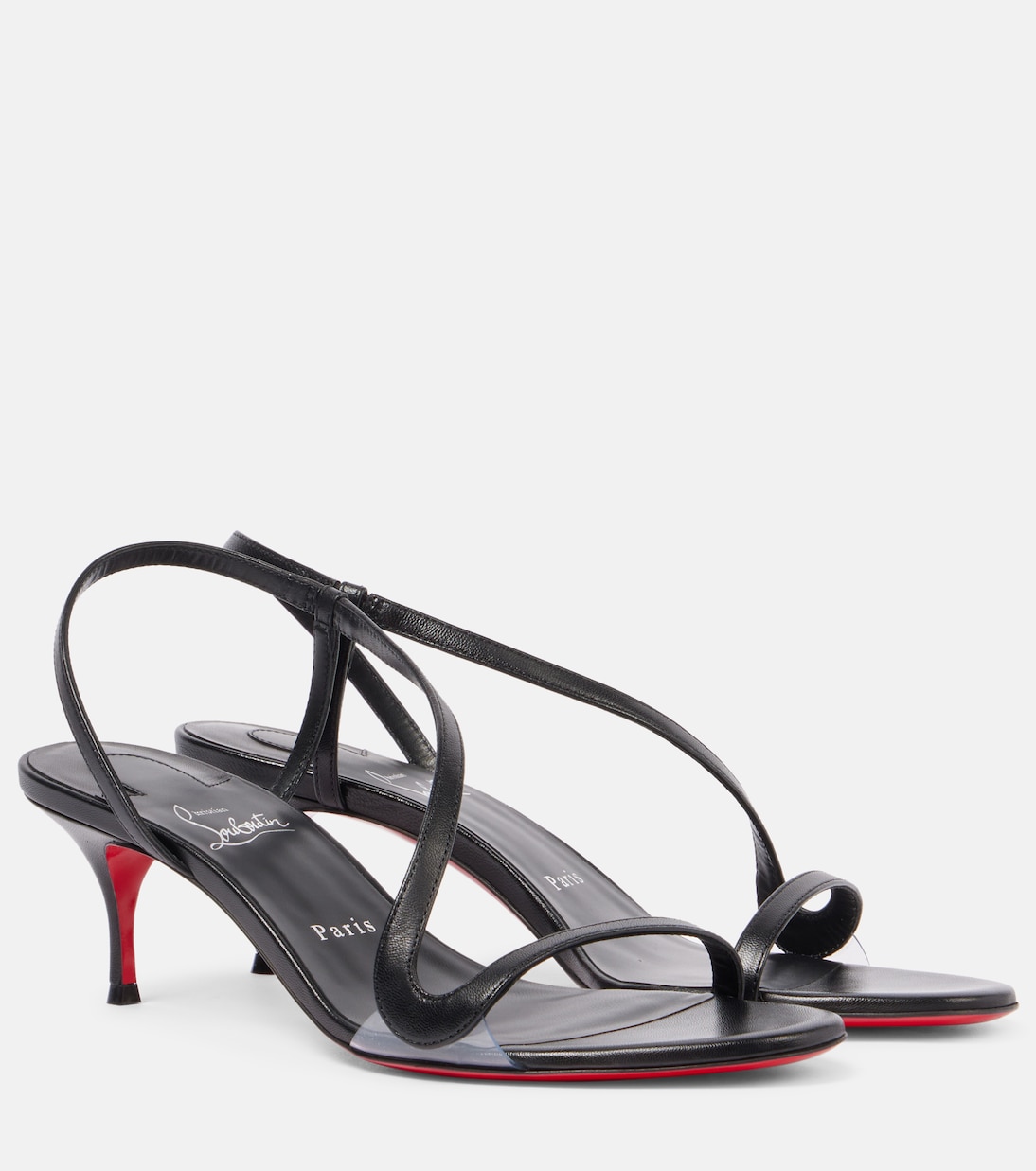 Scarpe sandali in pelle Rosalie Alta 55 di Christian Louboutin per giovani trendy