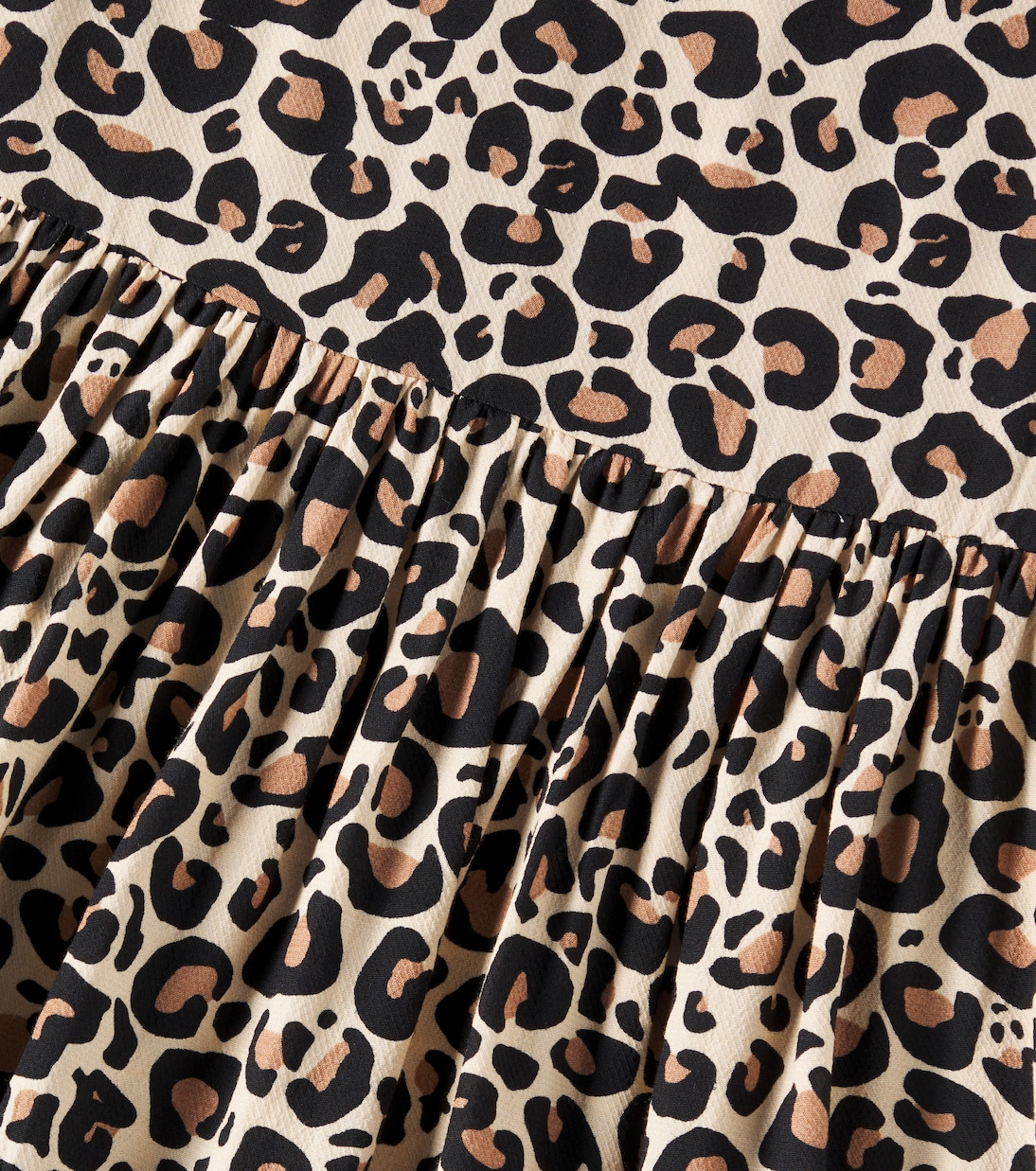 Cho ruffled leopard-print dress | Molo