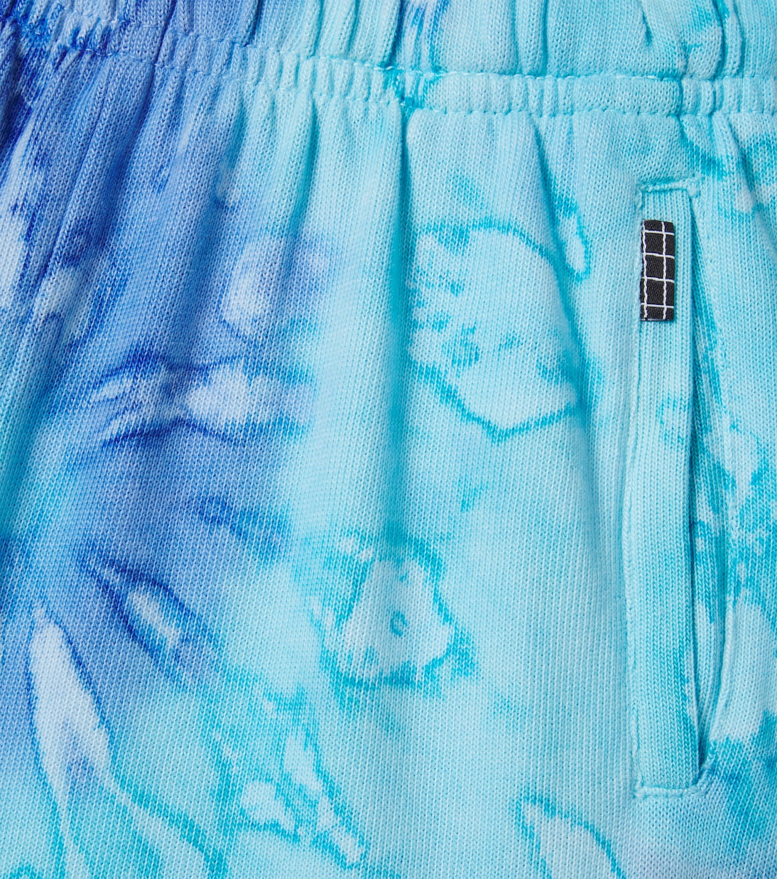 Amil tie-dye cotton jersey shorts | Molo