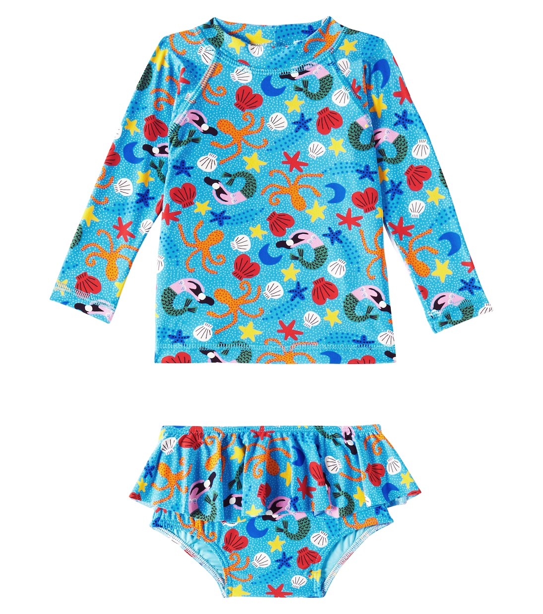 Bébé – Top de bain et culotte de bikini à fleurs | Fábula