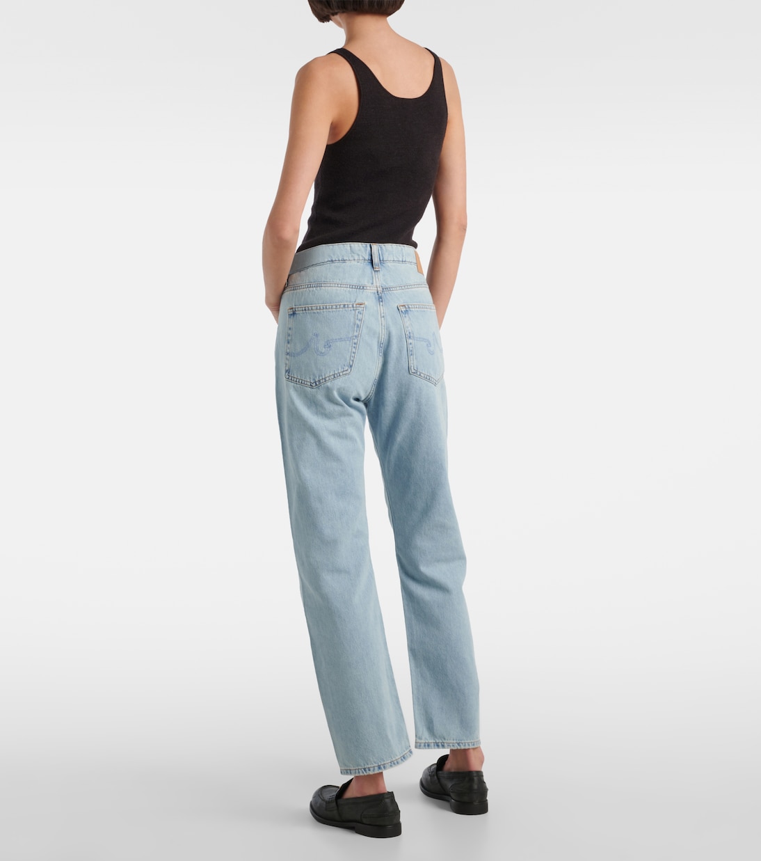 Jeans slim a vita media American | AG Jeans