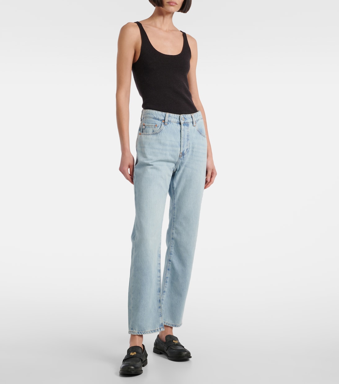 Jeans slim a vita media American | AG Jeans