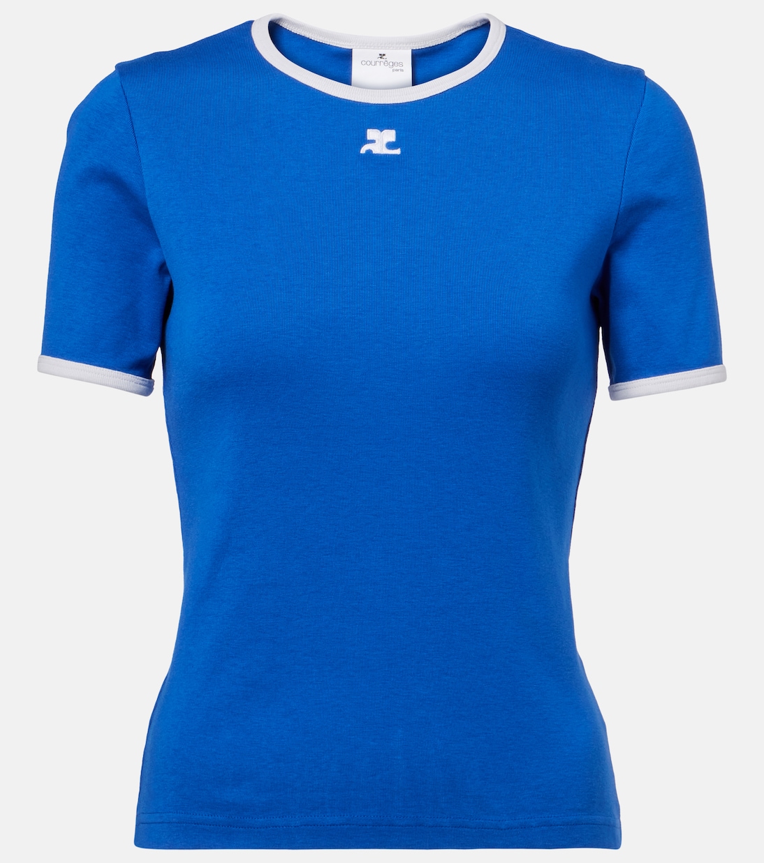 T-Shirt Heritage aus Baumwoll-Jersey | Courrèges