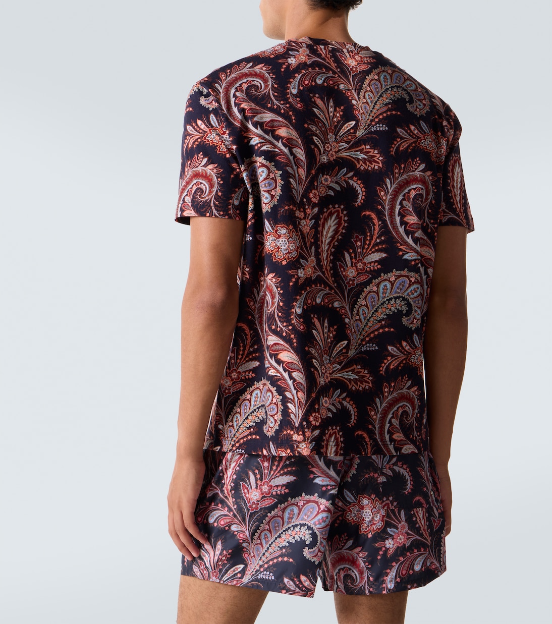 Paisley cotton jersey T-shirt  | Etro