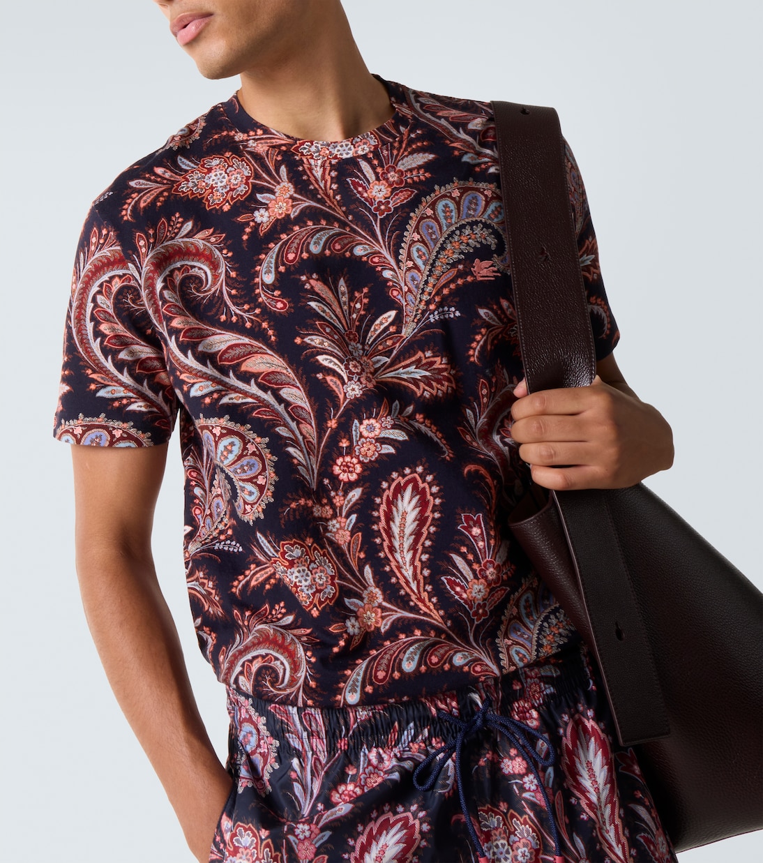 Paisley cotton jersey T-shirt  | Etro