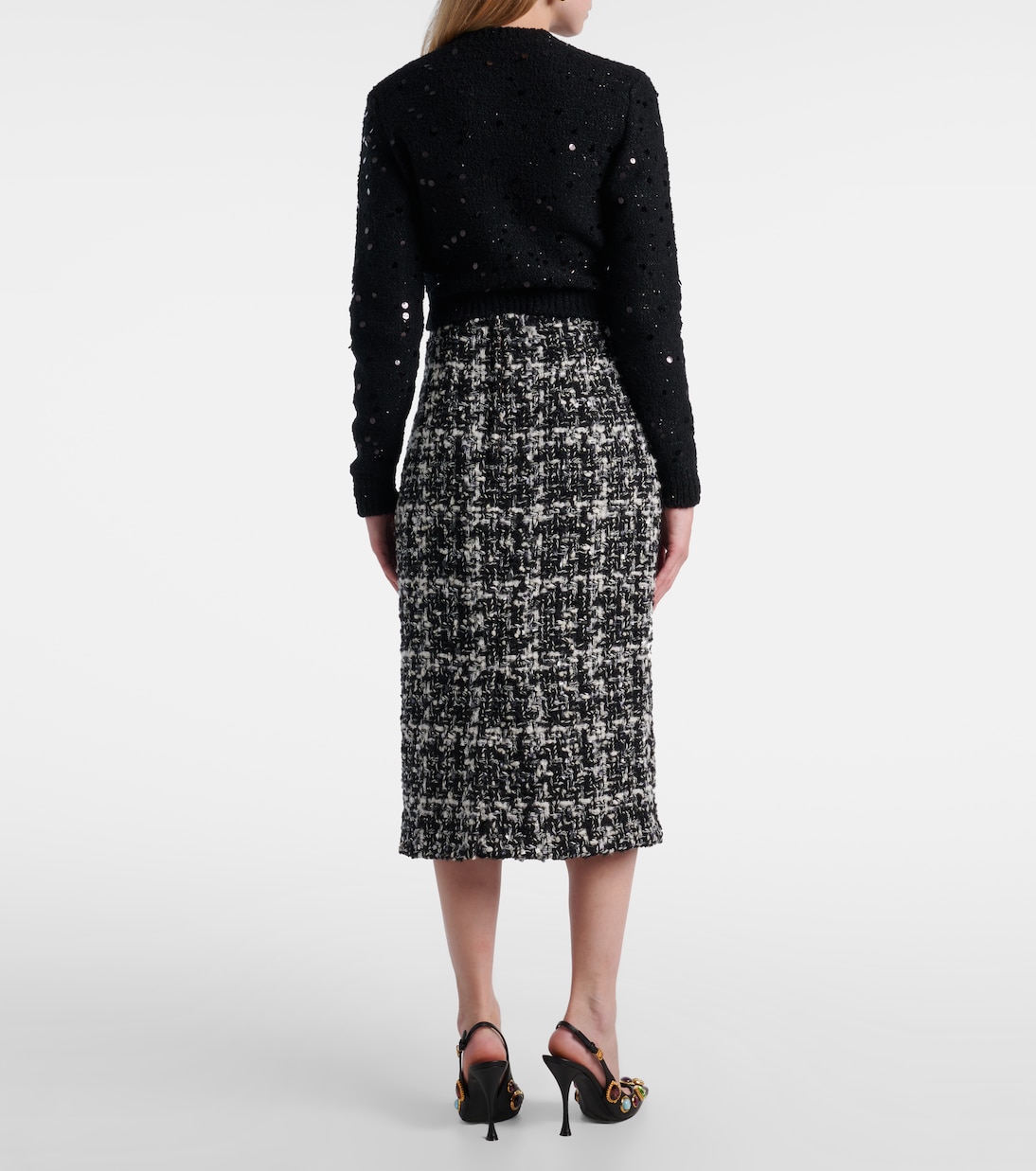 Checked midi skirt | Dolce&Gabbana