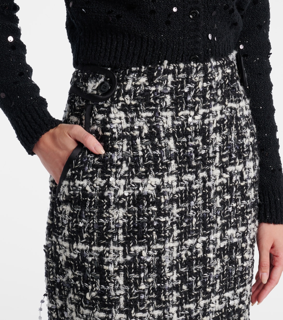 Checked midi skirt | Dolce&Gabbana