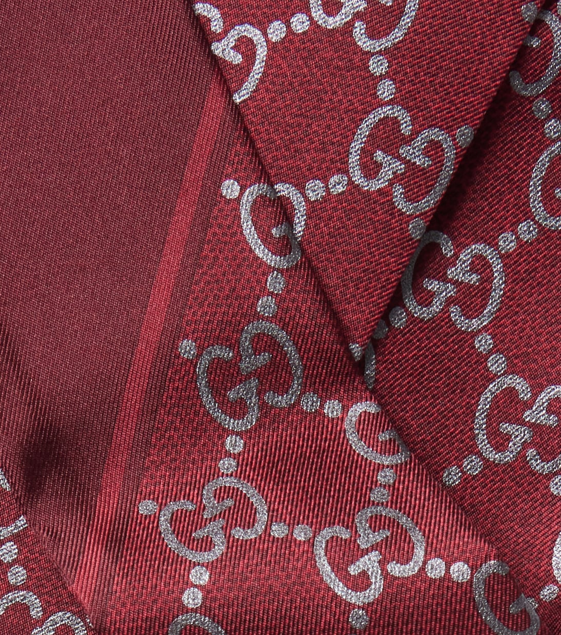 Foulard GG en soie | Gucci