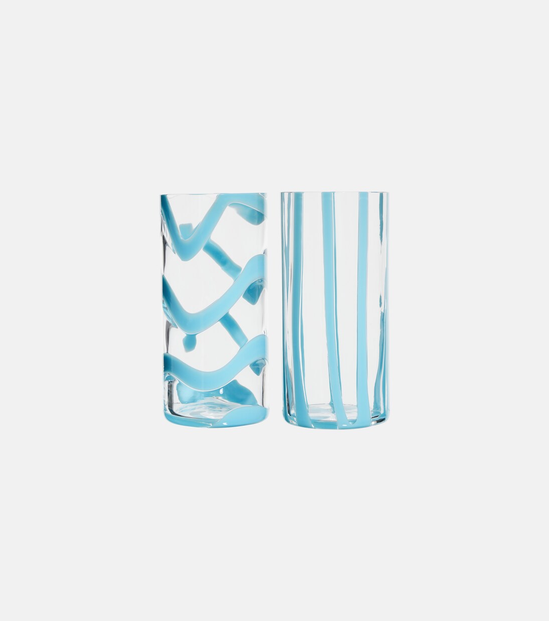 Set de 2 vasos altos Cyrcus de vidrio | NasonMoretti
