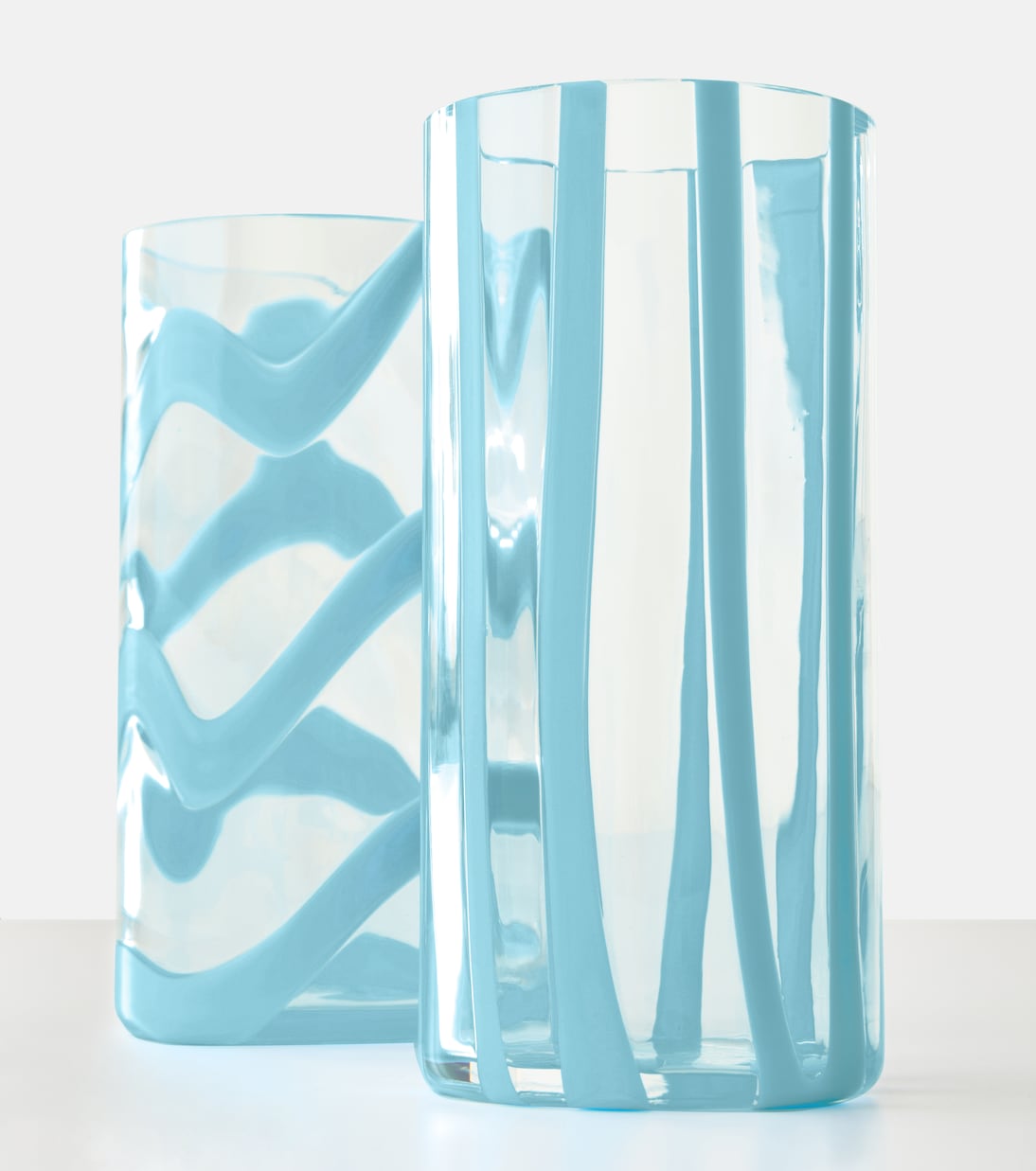 Set de 2 vasos altos Cyrcus de vidrio | NasonMoretti