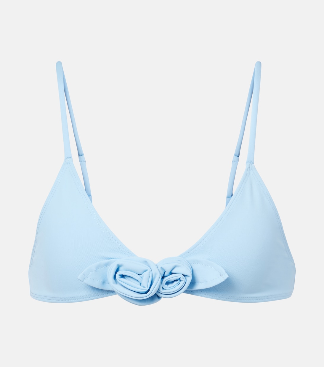 Top bikini con applicazione floreale  | Coperni