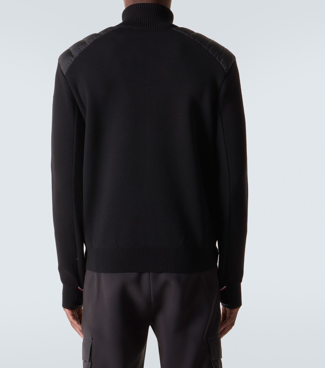 Down-paneled zip-up cardigan | Moncler Grenoble
