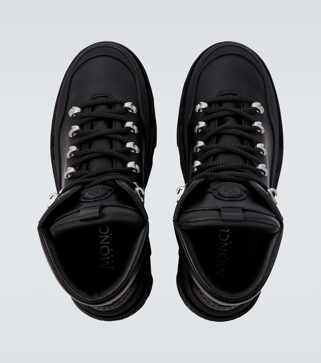 Peak Trek leather lace-up boots | Moncler