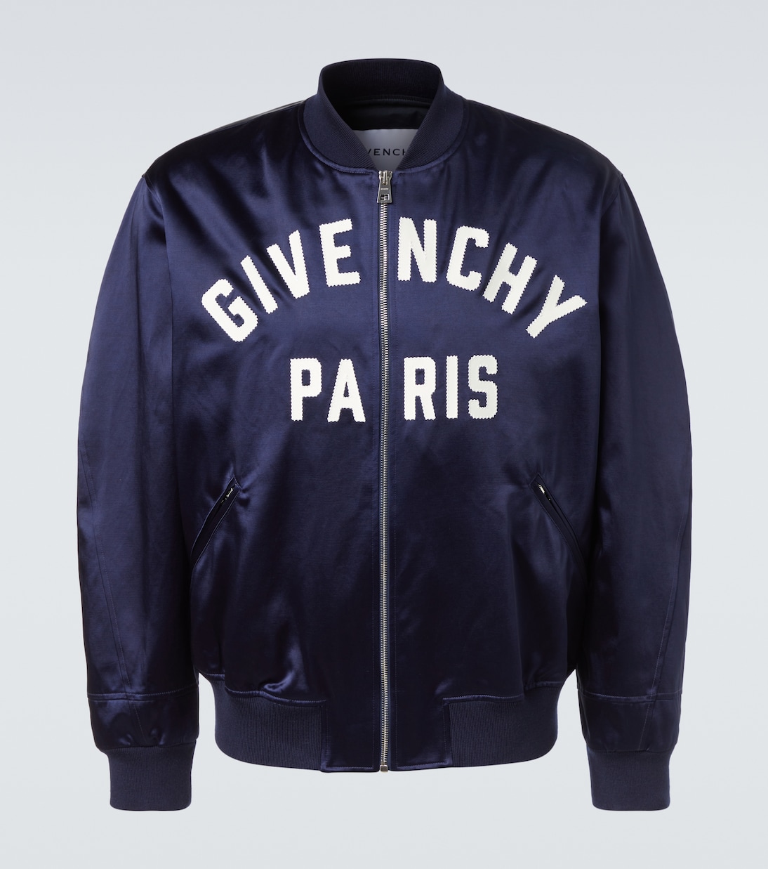 Giacca varsity in raso con logo | Givenchy