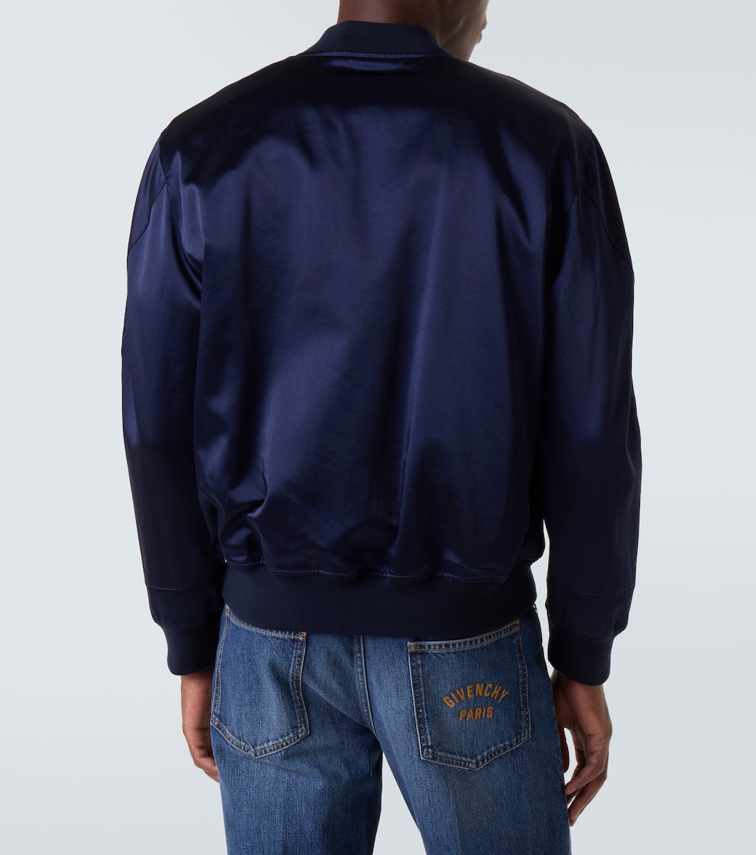 Giacca varsity in raso con logo | Givenchy