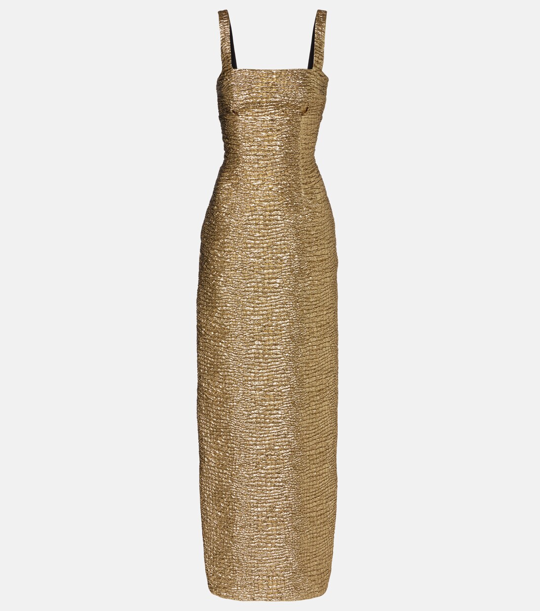 Robe Micheline aus Seersucker | Emilia Wickstead