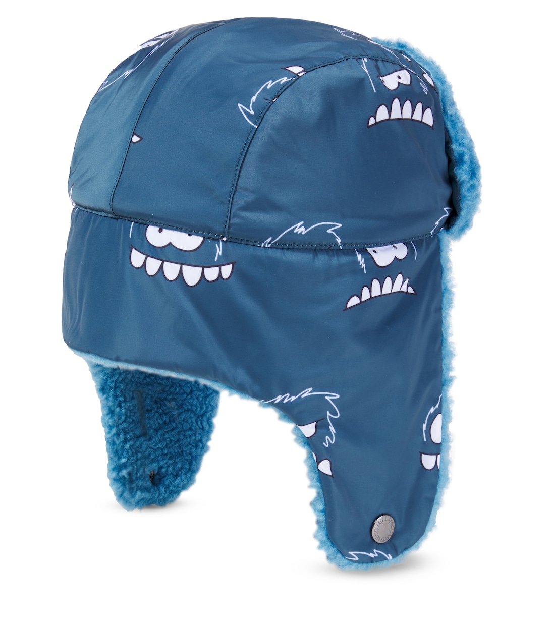 Embroidered printed trapper hat | Stella McCartney Kids