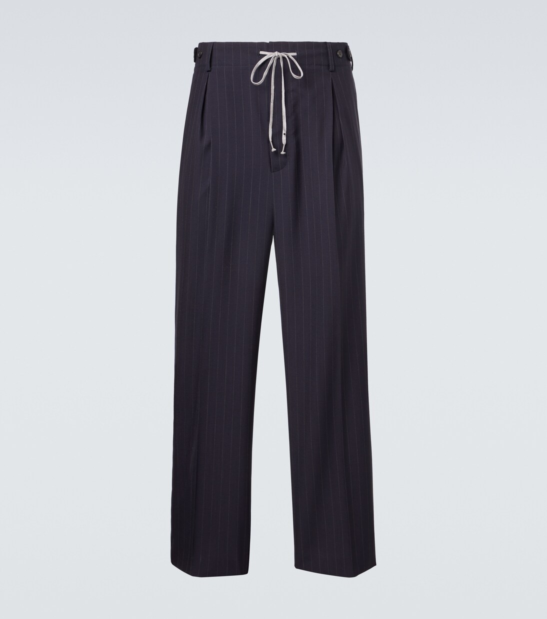 Pinstripe wool straight pants | Maison Margiela