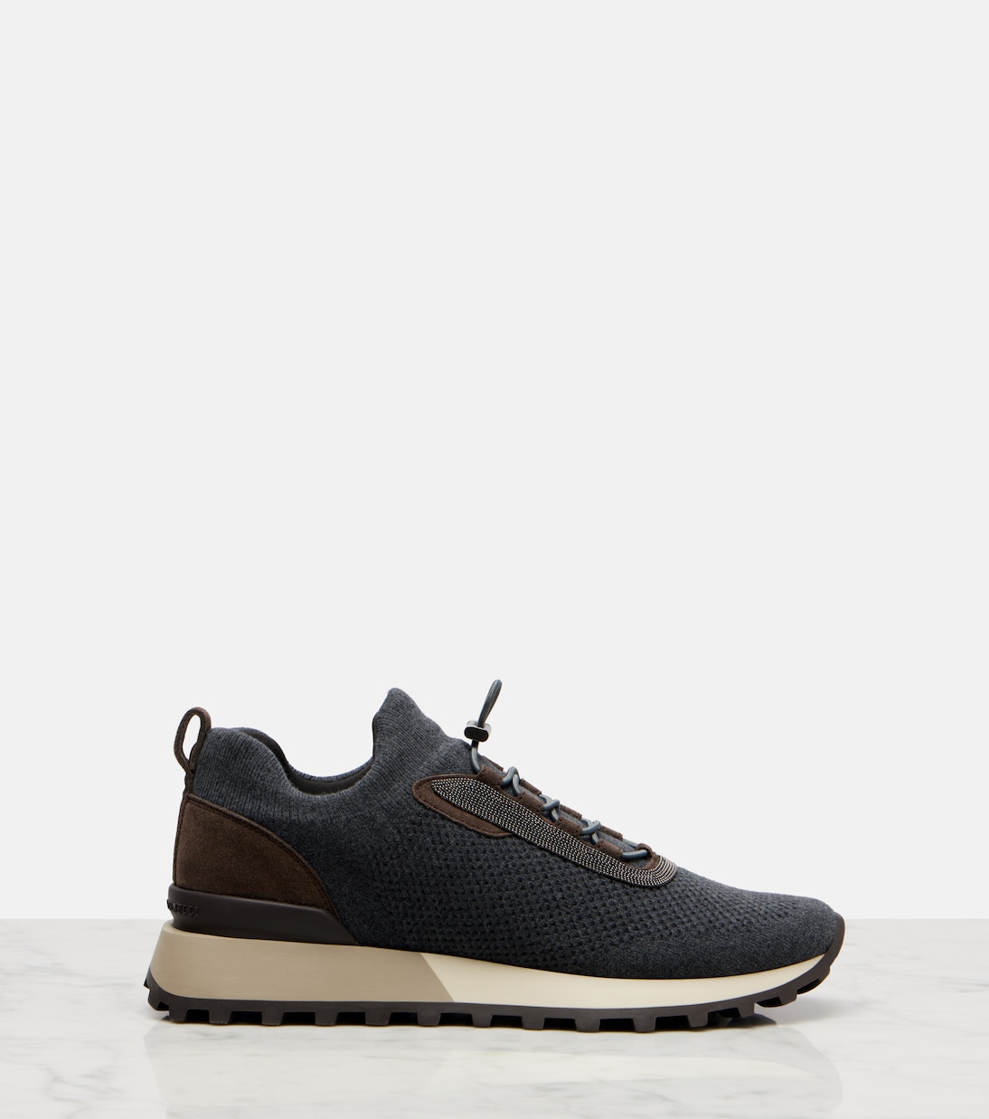 Sneakers Runner con suede | Brunello Cucinelli