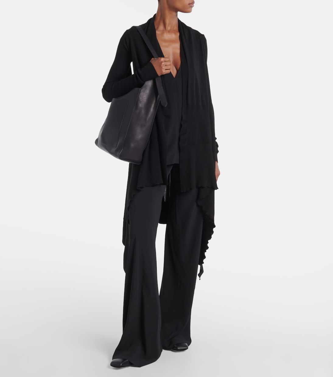 Leather ballet flats | Rick Owens