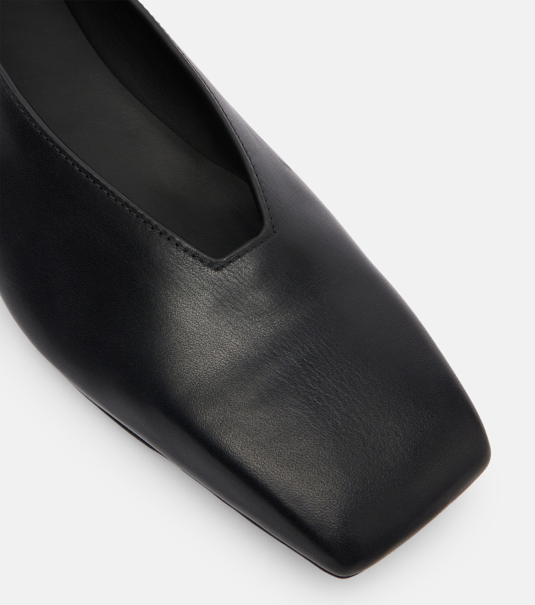 Leather ballet flats | Rick Owens