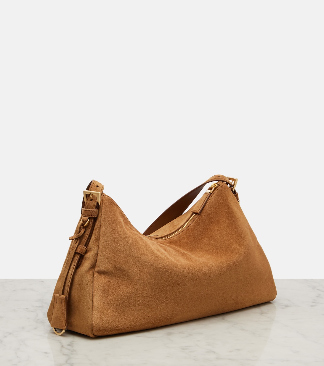 Prada Aimée Medium suede shoulder bag | Prada