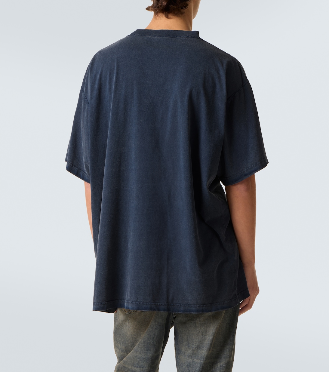 Printed cotton jersey T-shirt | Balenciaga