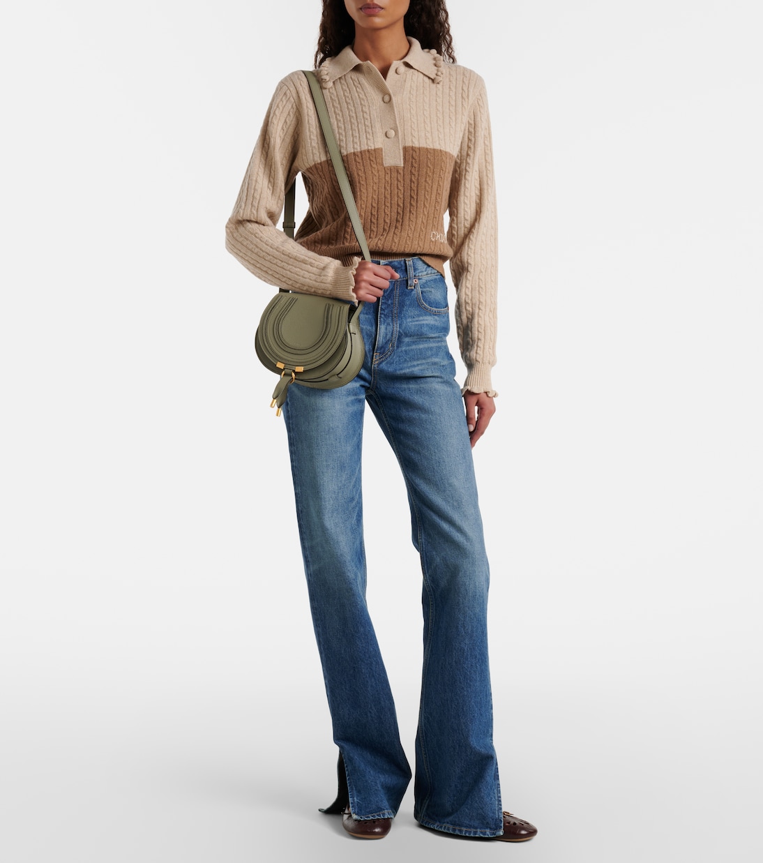 Marcie Small leather crossbody bag | Chloé