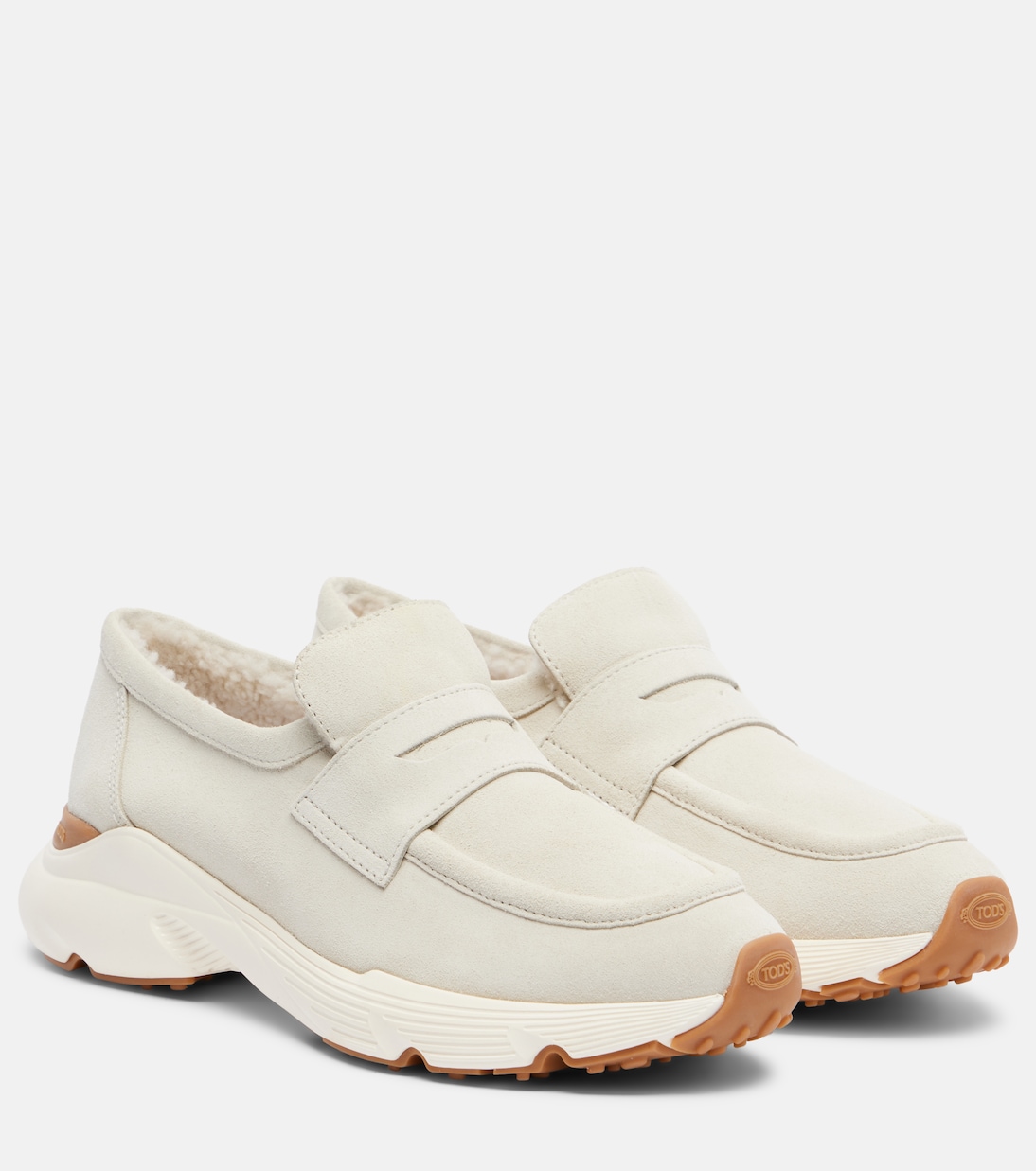 Sport Run绒面革乐福鞋 | Tod's