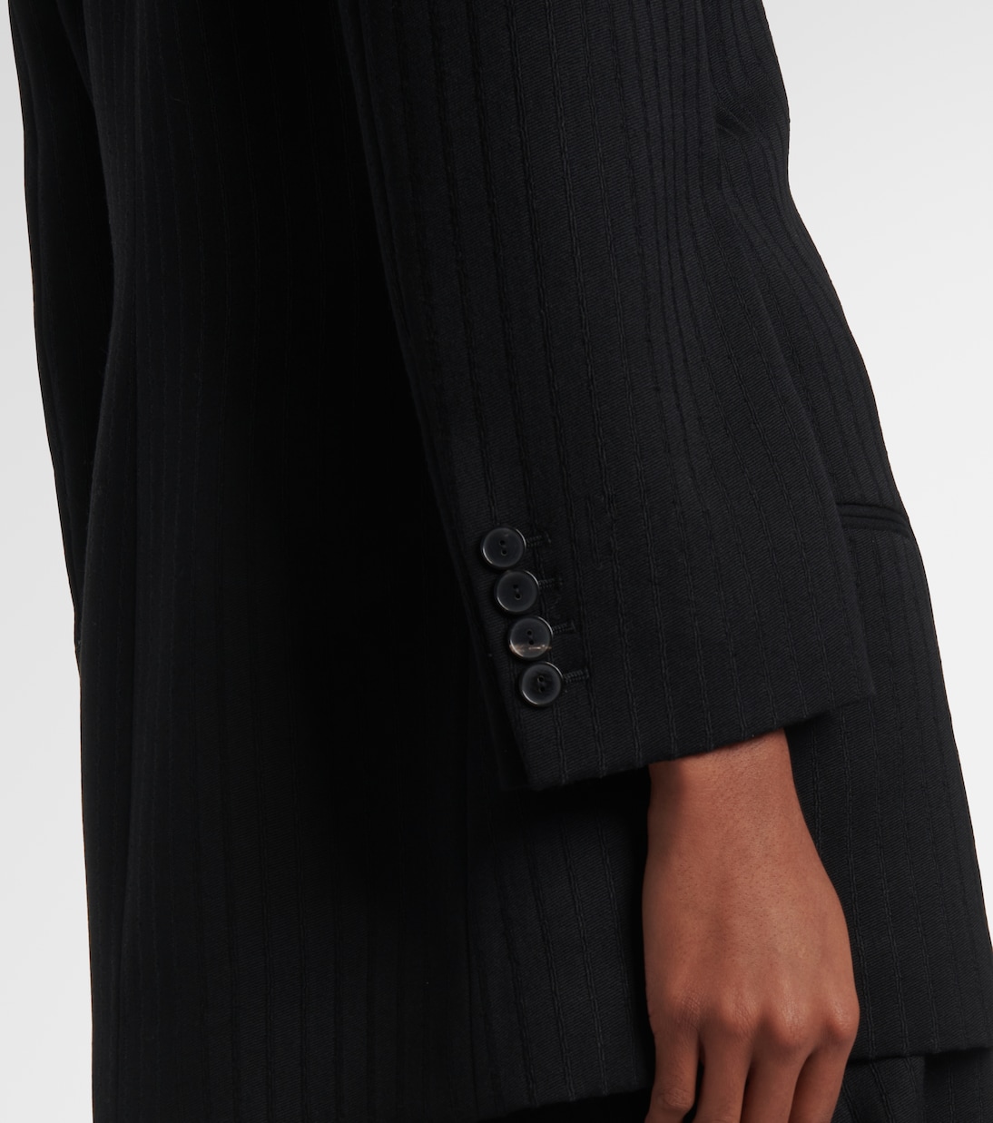 Ribbed-knit wool blazer | Calvin Klein