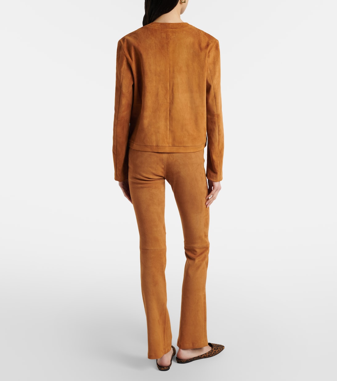 JP Long suede flared pants | Stouls