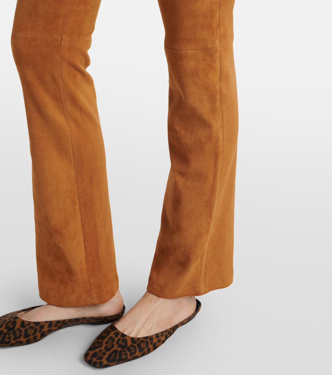 JP Long suede flared pants | Stouls