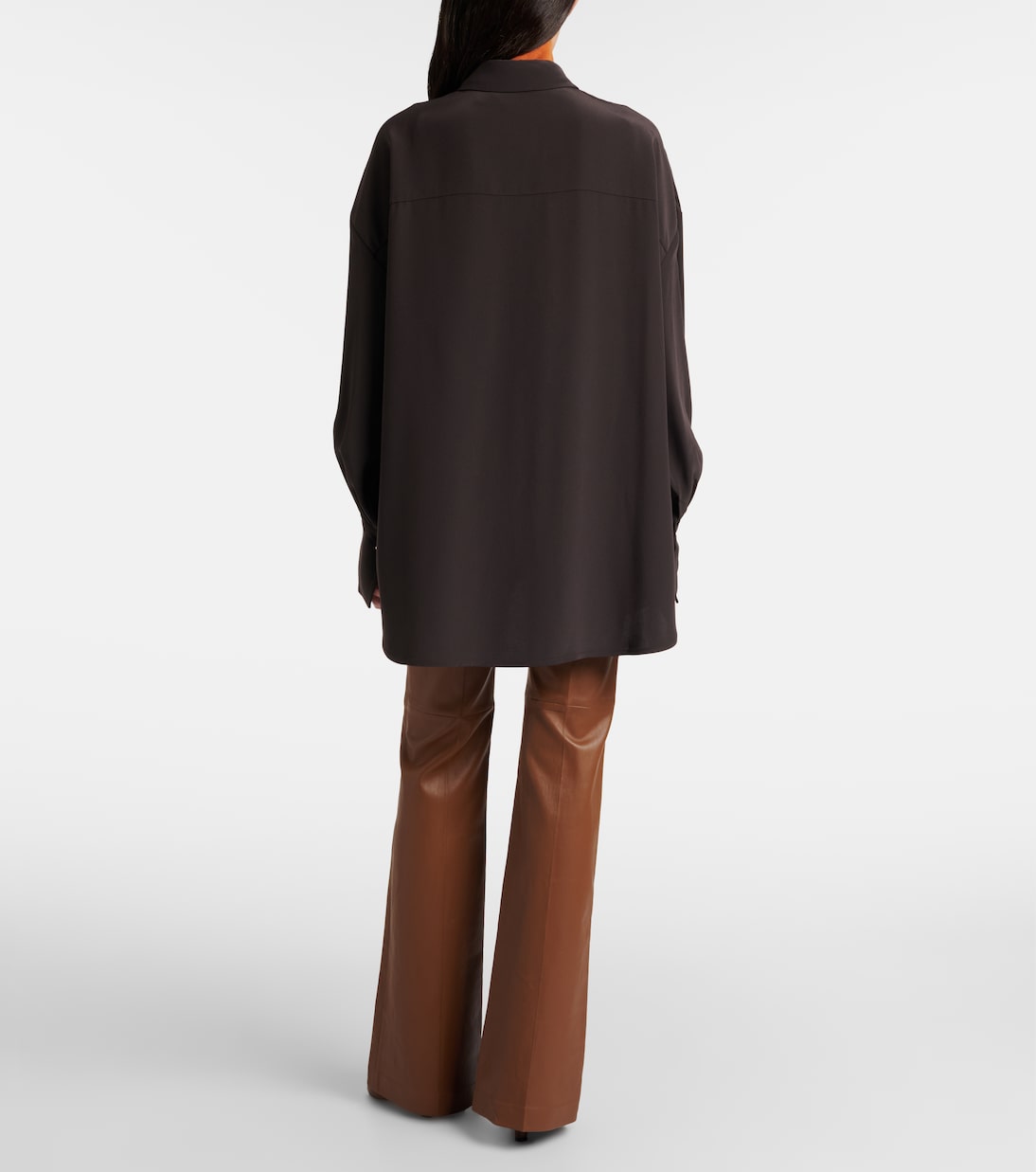 Camilia satin twill shirt | Joseph