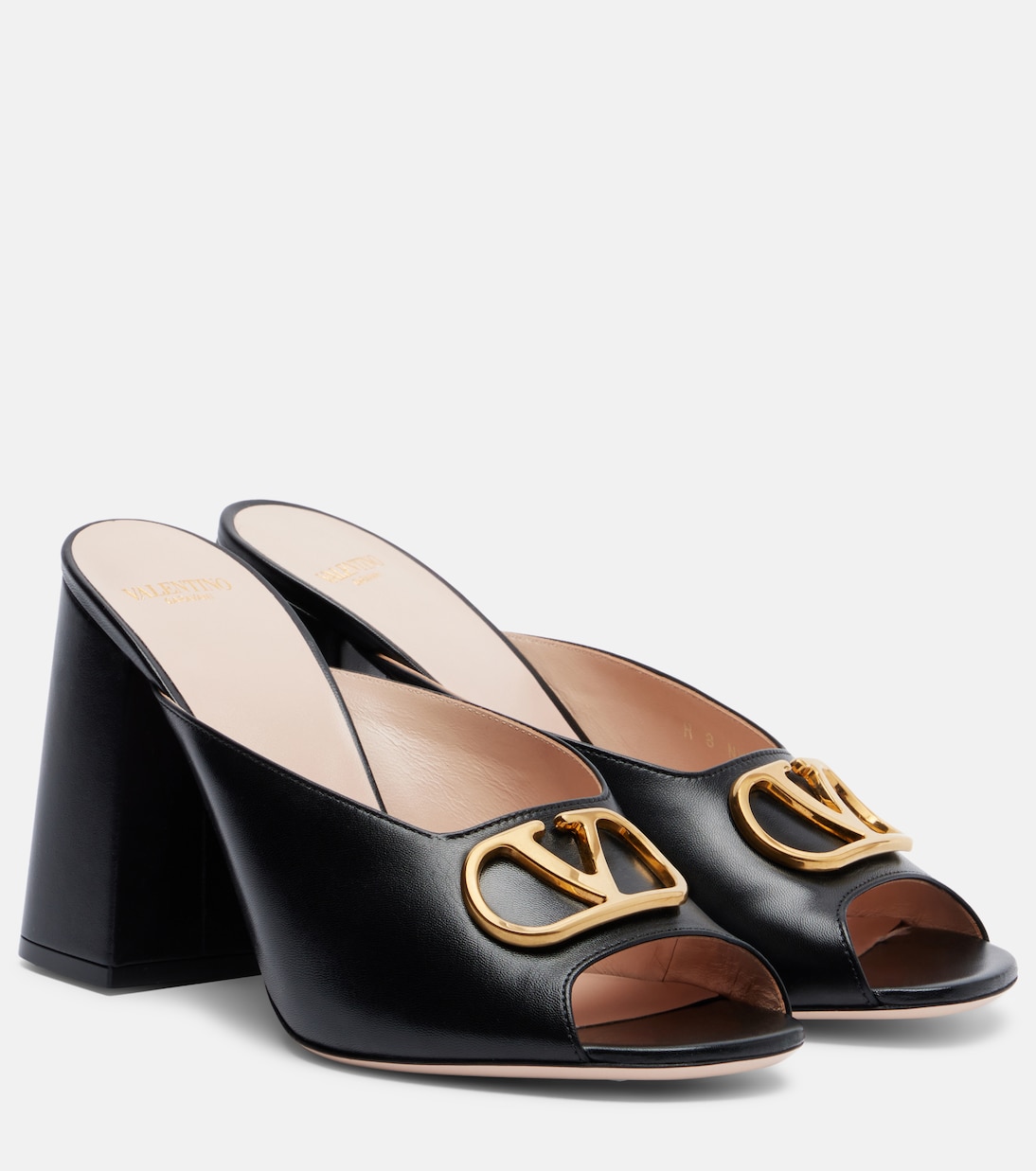 VLogo leather mules | Valentino Garavani