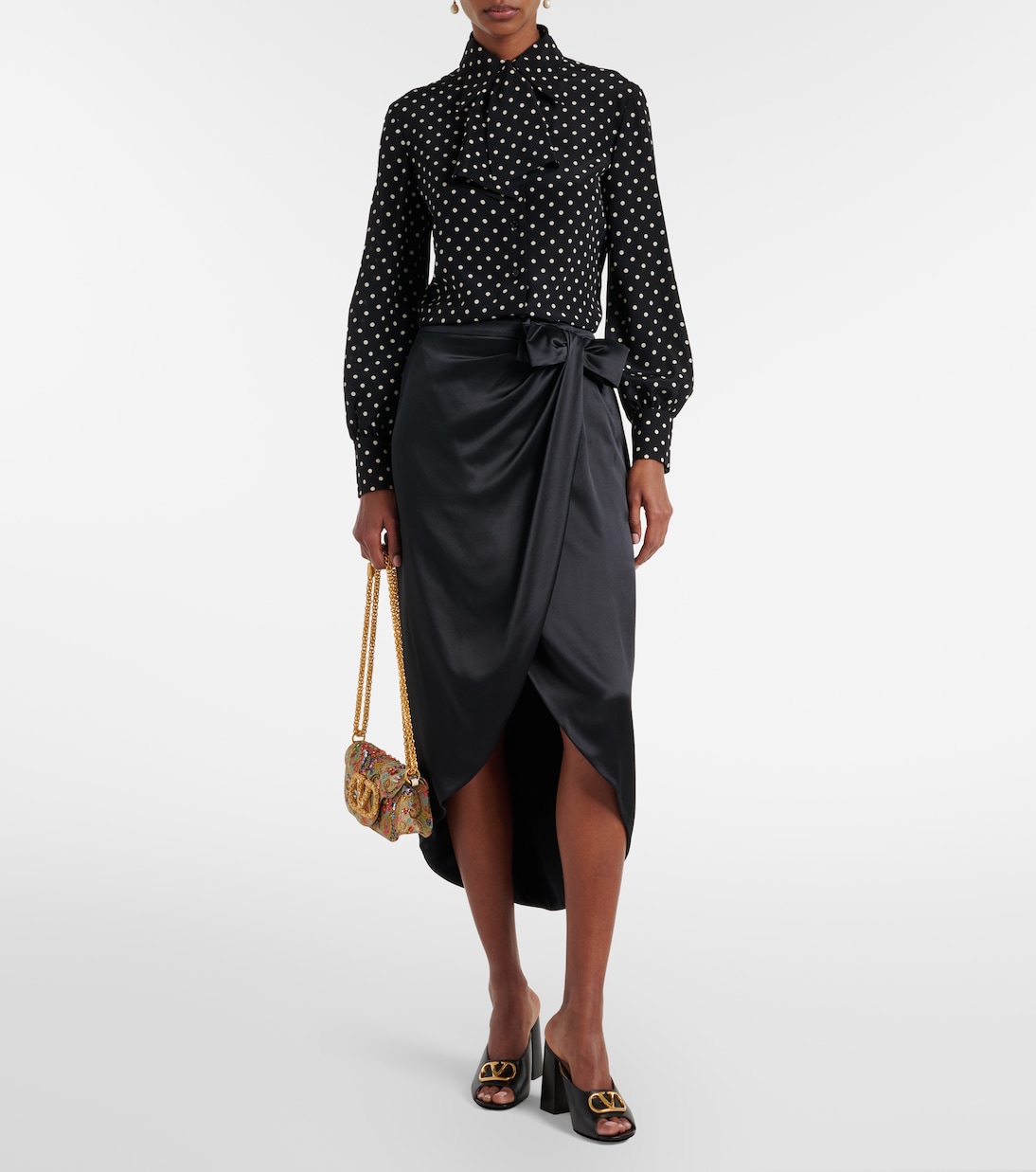 VLogo leather mules | Valentino Garavani