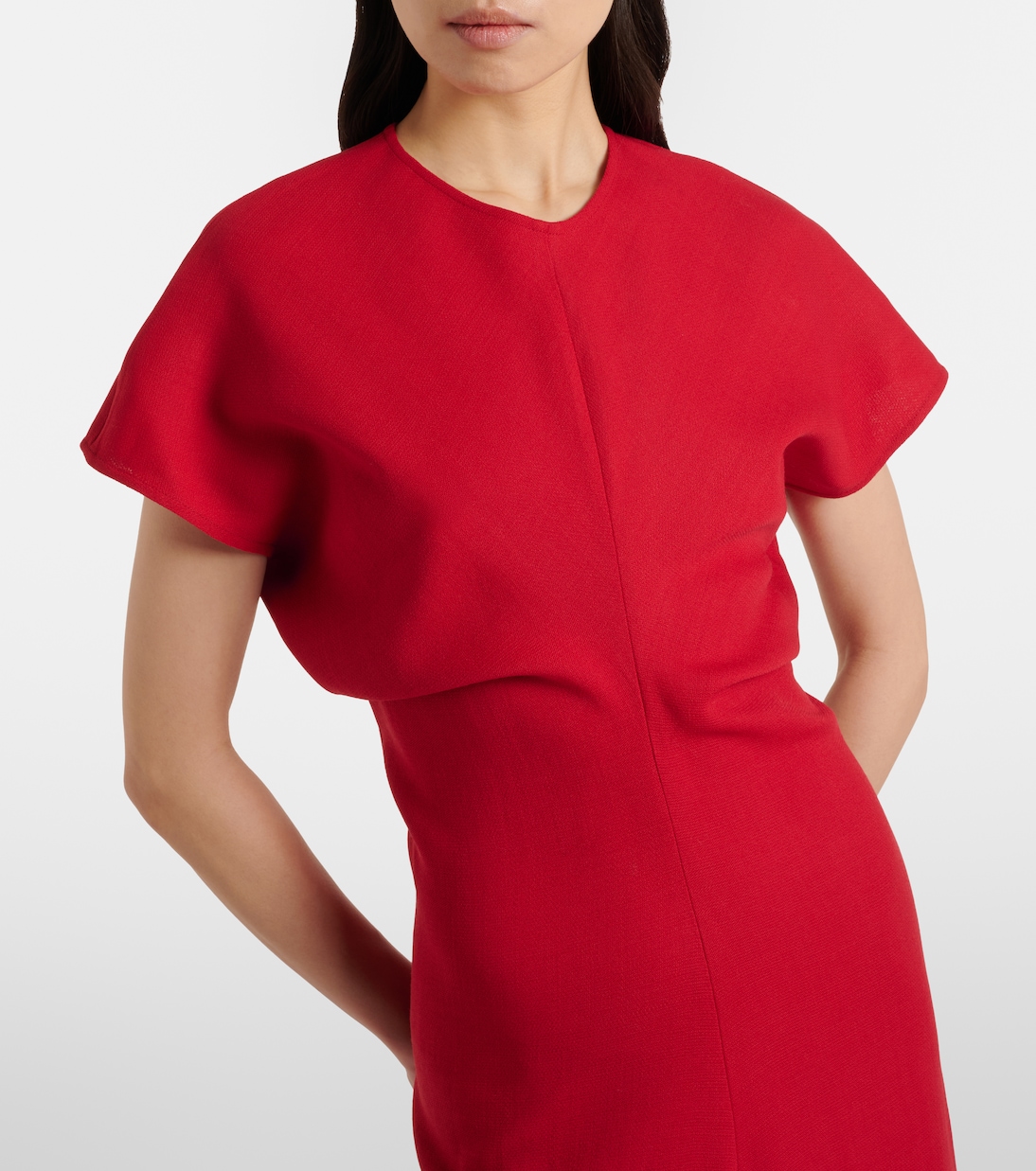 Slouch wool maxi dress | Toteme