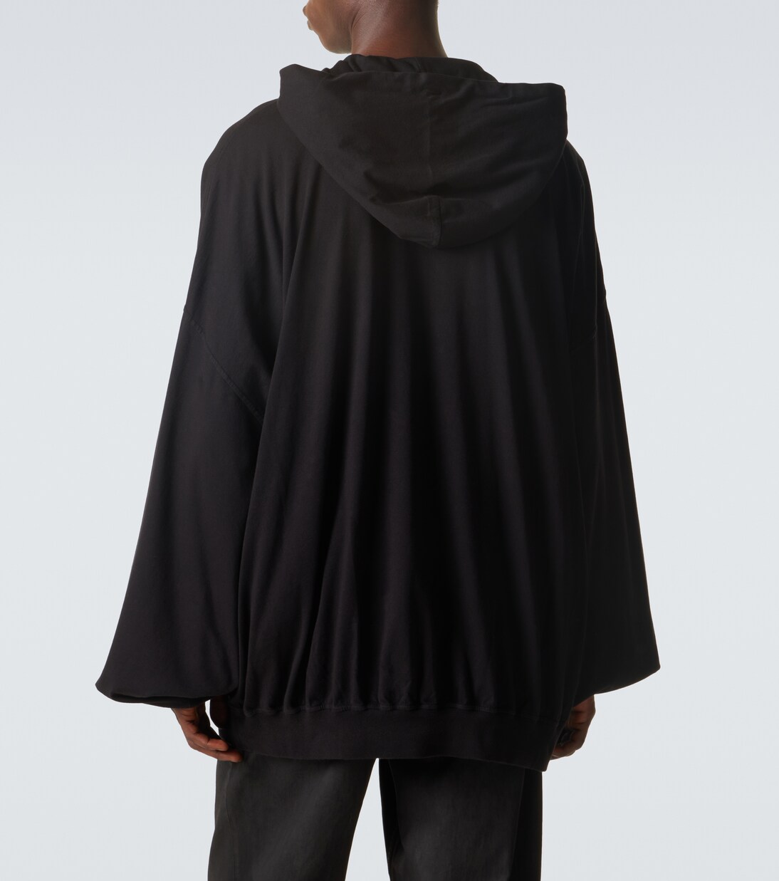 DRKSHDW Hun cotton jersey hoodie | Rick Owens