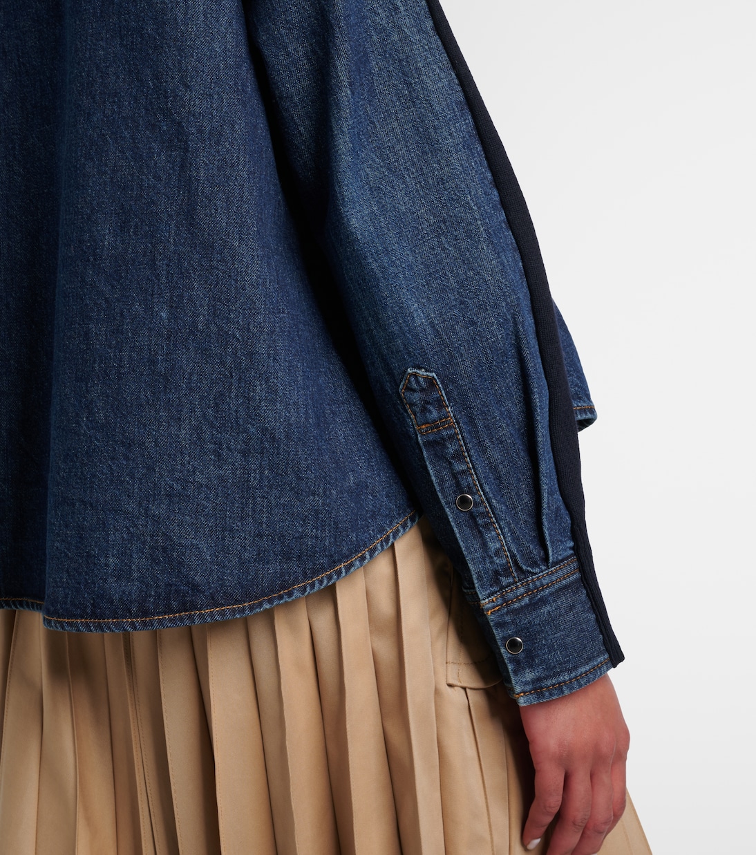 Cotton-blend cardigan | Sacai